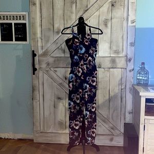 Black with Pink and Blue Floral print From H&M for Juniors size 14-16
